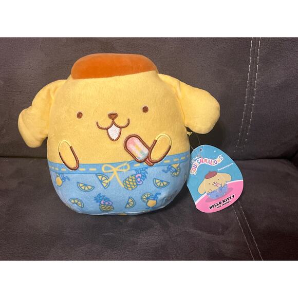 Squishmallows POMPOMPURIN Hello Kitty Popsicle - Picture 2 of 3